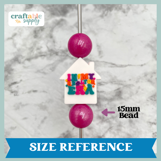 In My Realtor Era Soft PVC Focal Bead