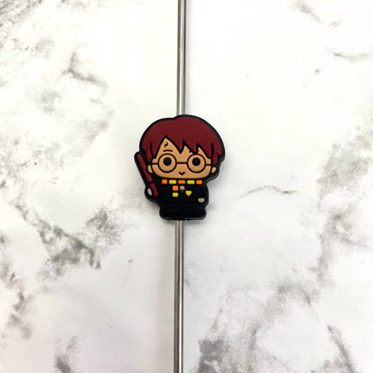 Wizard Boy Soft PVC Focal Bead