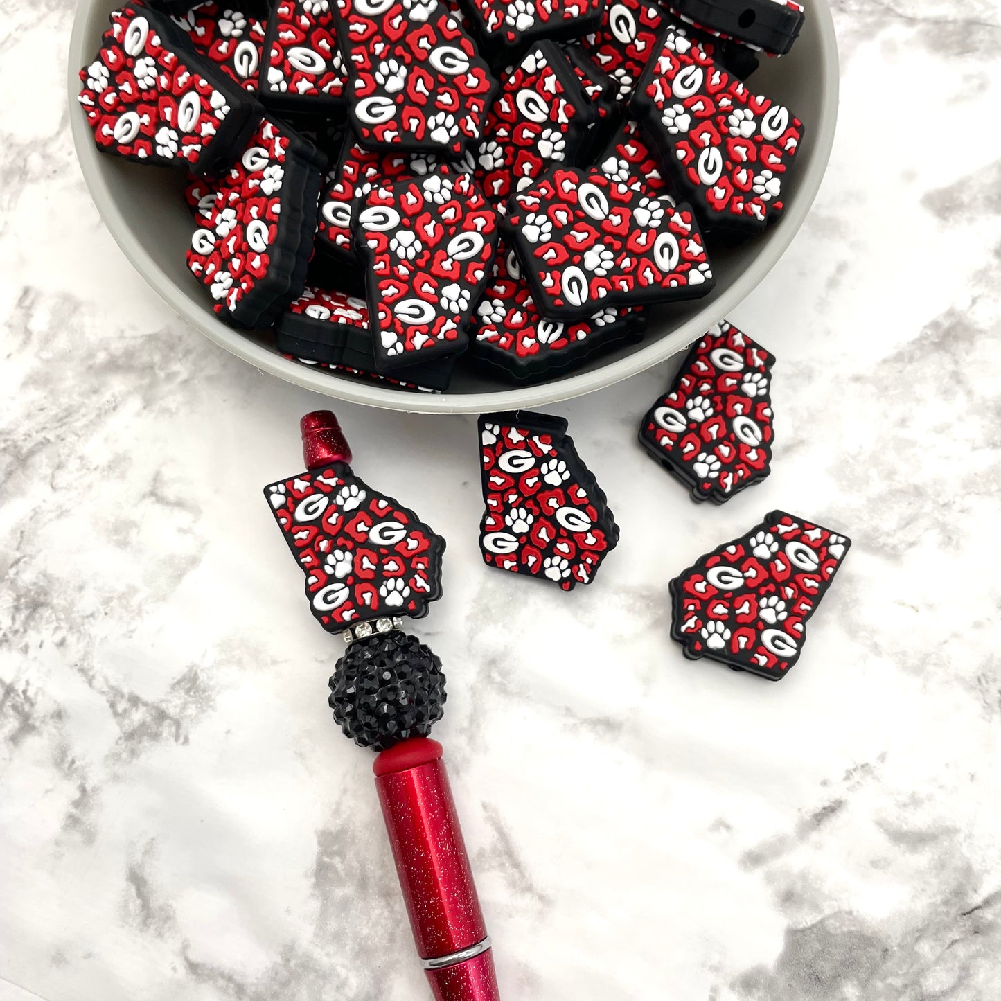 Georgia Silicone Focal Bead *Exclusive*