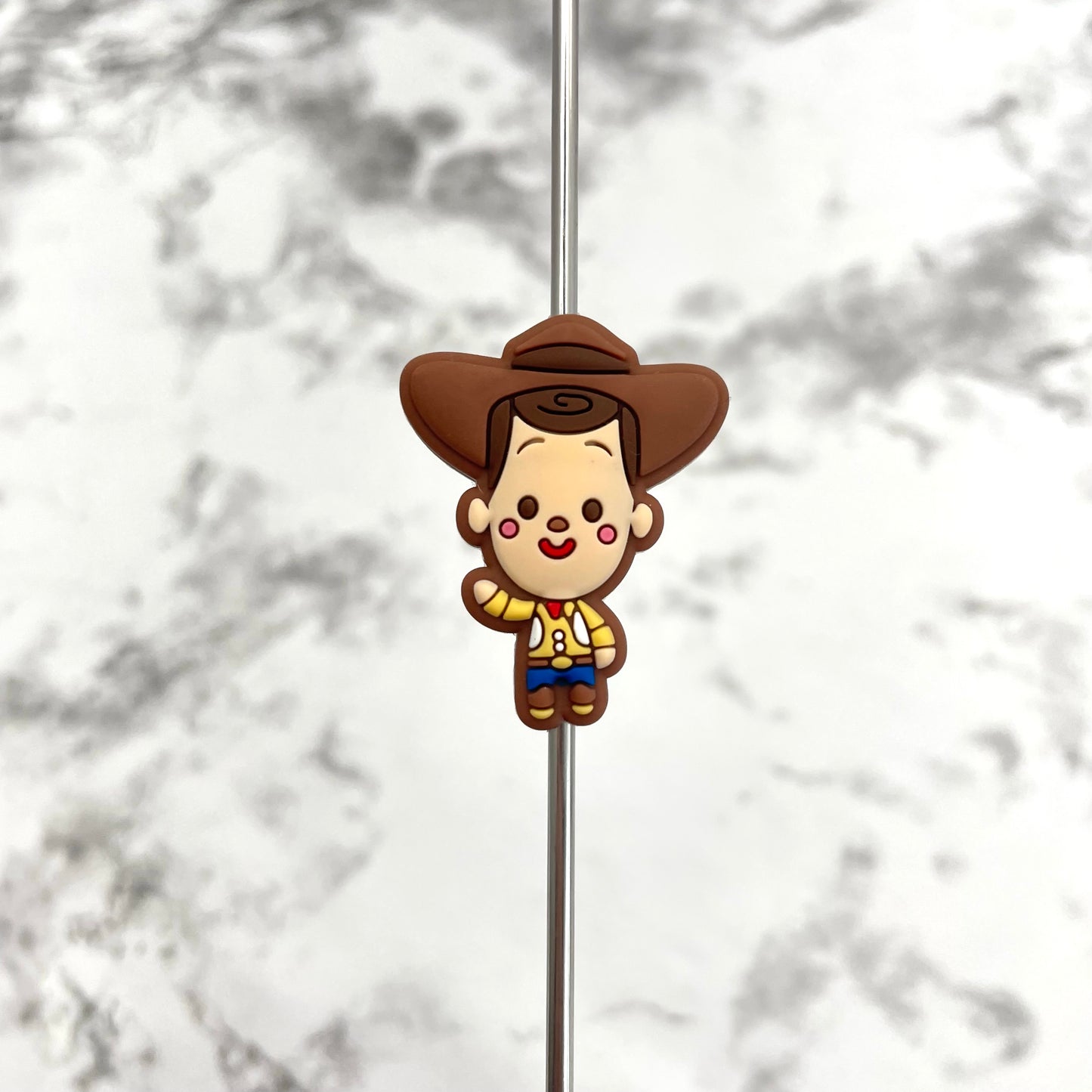 Woody Silicone Focal Bead