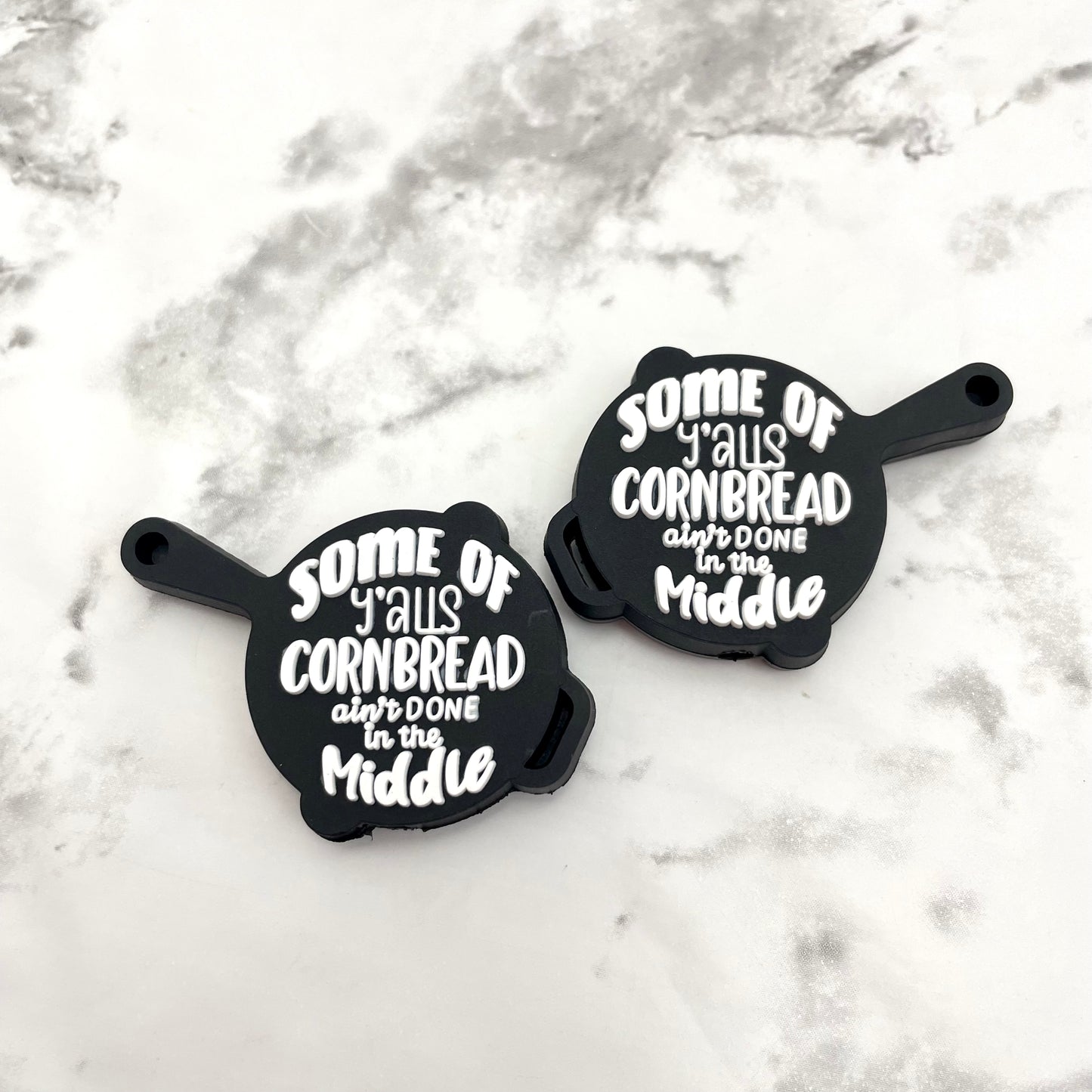 Cornbread Aint' Done Soft PVC Focal Bead *Exclusive*