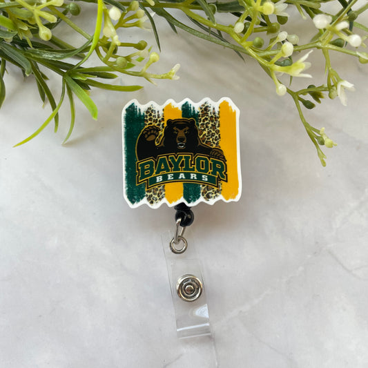 Baylor Bears Texas School Planar Resin Flatback