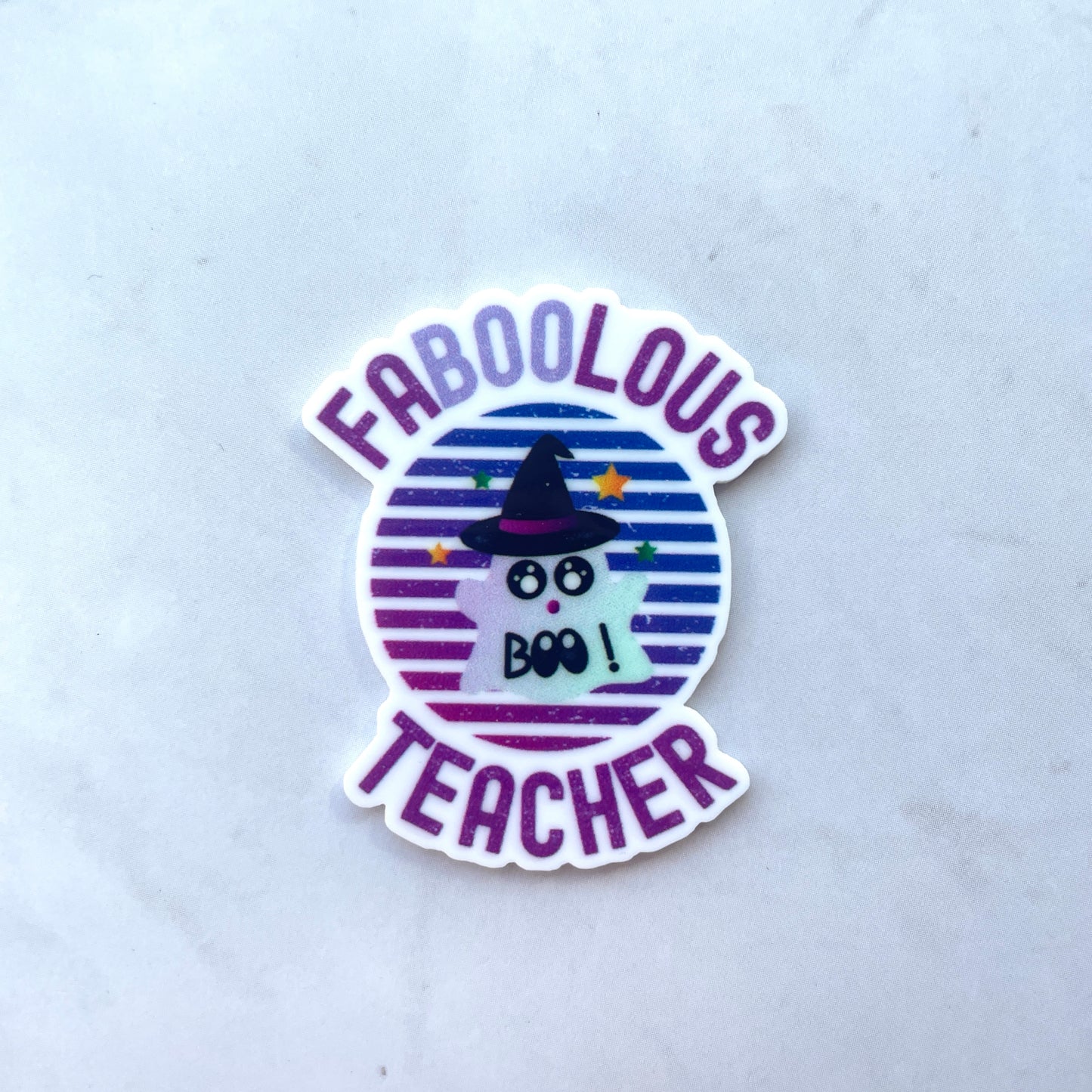 Fa-BOO-lous Teacher Planar Resin Flatback
