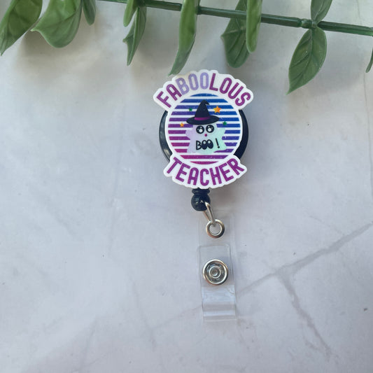 Fa-BOO-lous Teacher Planar Resin Flatback