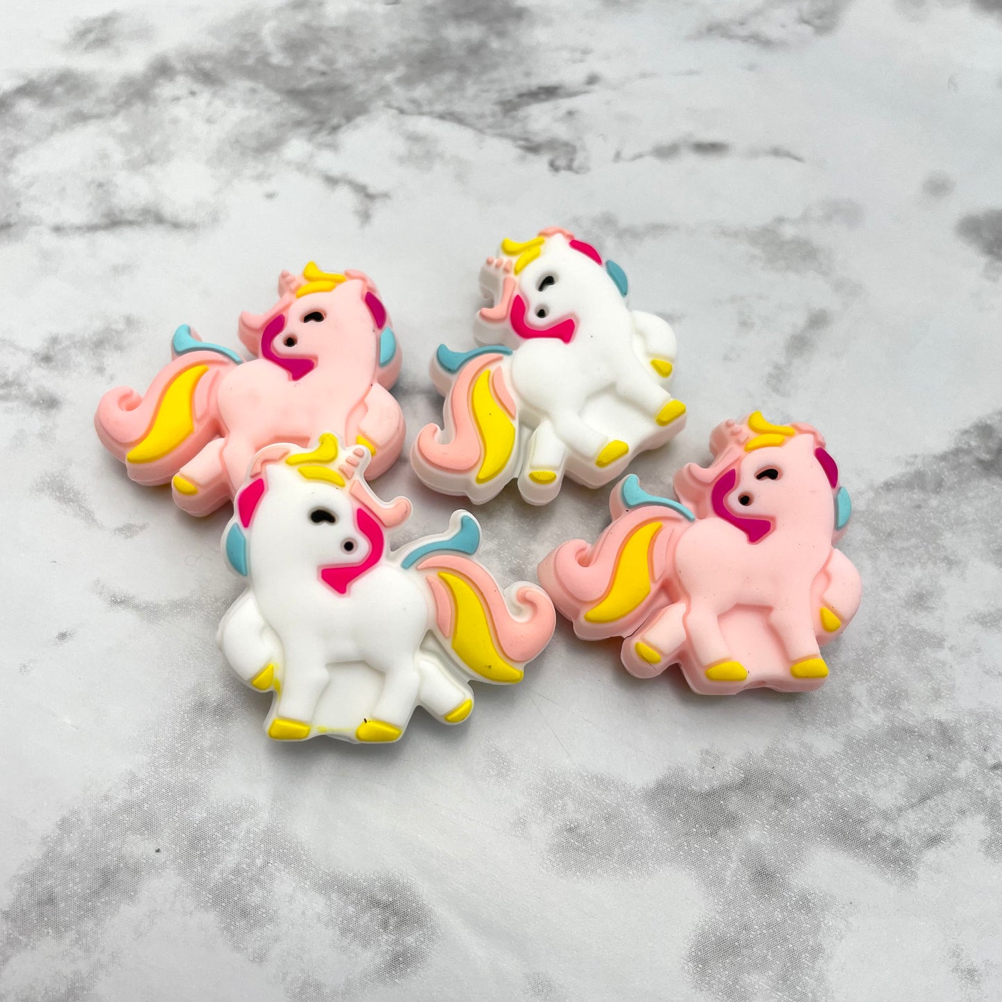 Unicorn Silicone Focal Bead