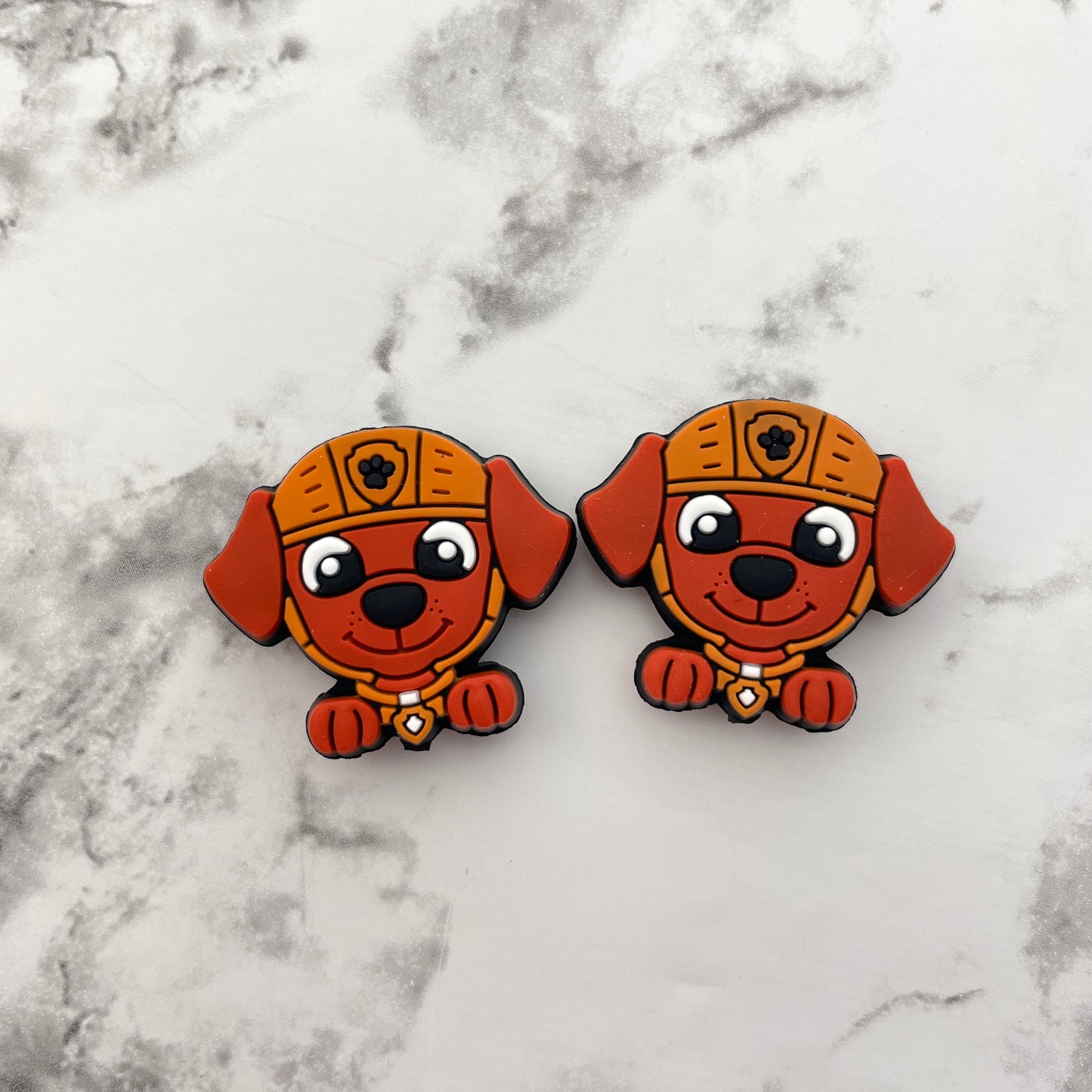 Paw Dogs Zuma Silicone Focal Bead