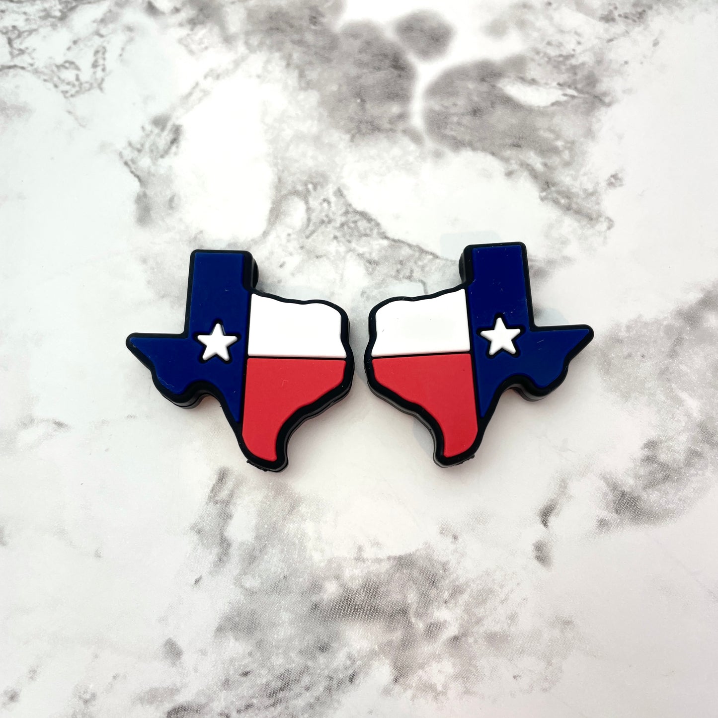 Texas Flag Silicone Focal Bead *Exclusive*