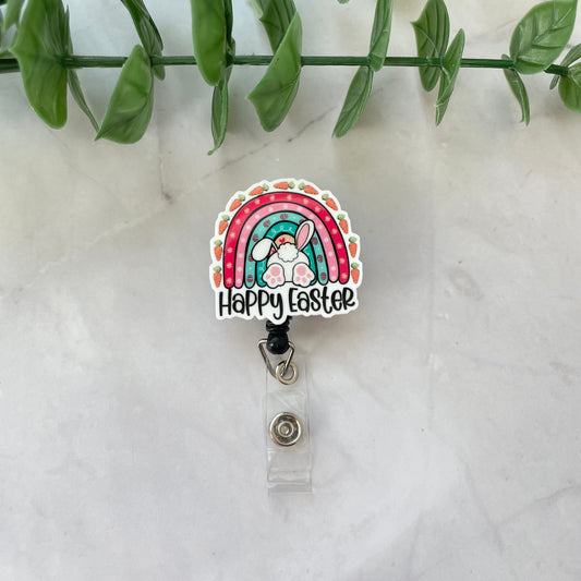 Happy Easter Rainbow Planar Resin Flatback