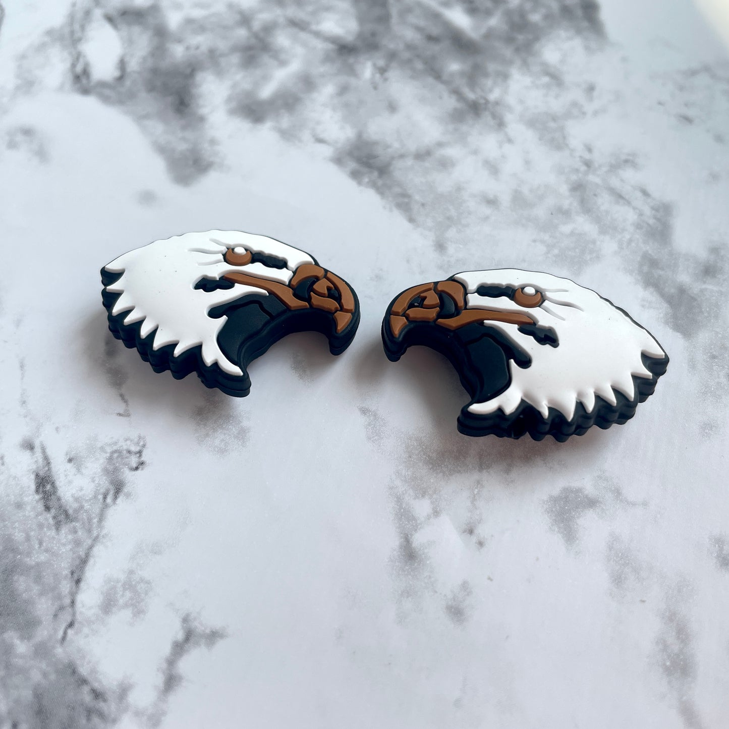 Eagle Silicone Focal Bead