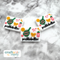 Pickleballin' Silicone Focal Bead