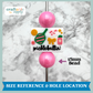 Pickleballin' Silicone Focal Bead