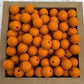 15mm Round Silicone Beads - Clay