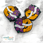 Sorta Spooky Sorta Sweet Pumpkin Halloween Silicone Focal Bead