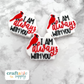 I Am Always With You Cardinal Silicone Focal Bead