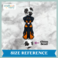 Doberman Puppy Dog Silicone Focal Bead