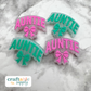 Auntie Bow Silicone Focal Bead