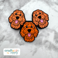 Doodle Dog Silicone Focal Bead