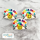 Autism Mom Soft PVC Focal Bead