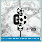 GO Soccer Ball Soft PVC Focal Bead