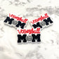 Volleyball Mom Silicone Focal Bead