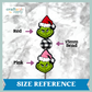 Grinch Silicone Focal Bead