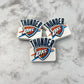 Okie Basketball Team Soft PVC Focal Bead