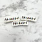 Friends Soft PVC Focal Bead