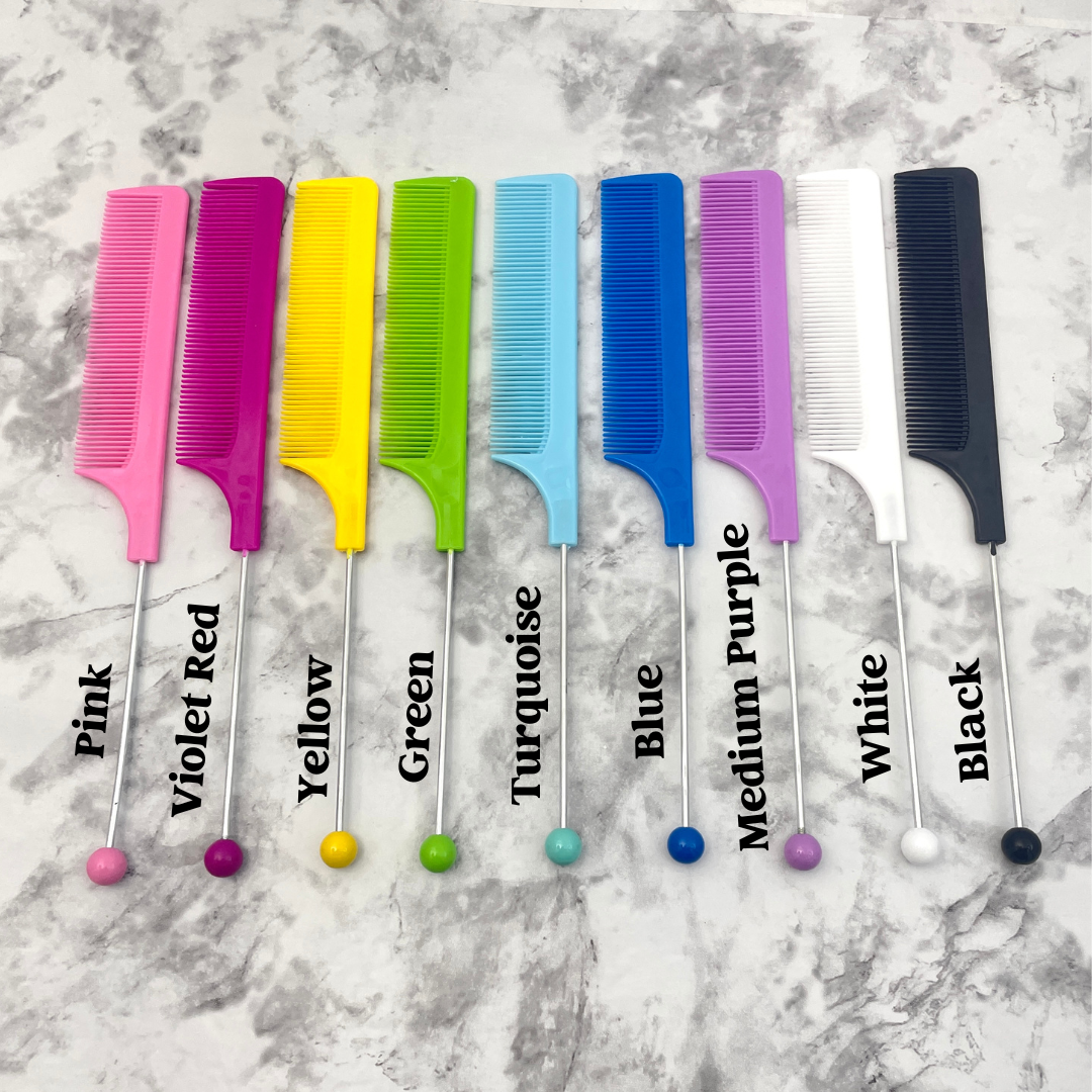 Beadable Hair Sectioning Combs – Craftable Supply