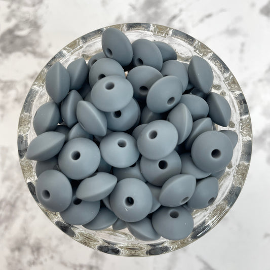 15mm Lentil Beads (Mix of 100) – ShopMissingLink