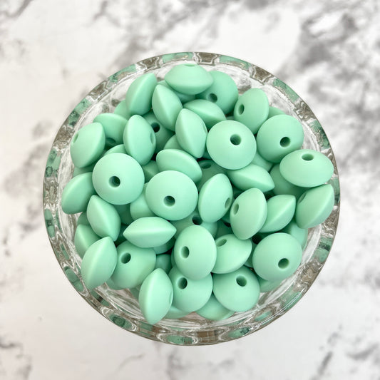 15mm Lentil Beads (Mix of 100) – ShopMissingLink