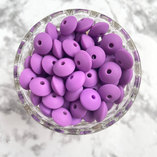 12MM Lentil Silicone Beads – uniquelyyoursbytiffany