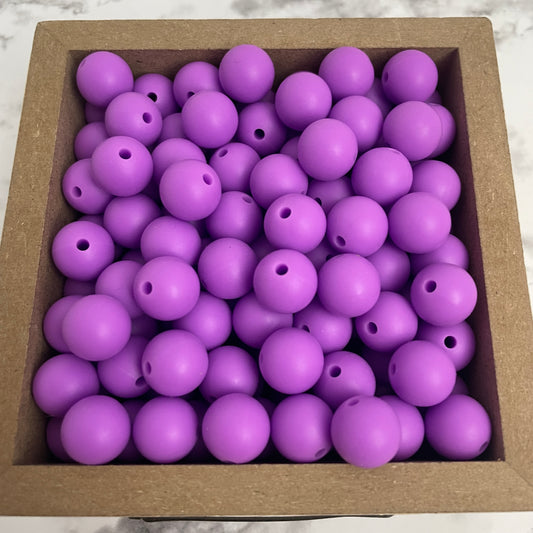 12mm Lemonade Silicone Beads, Round Silicone Beads, Silicone Beads